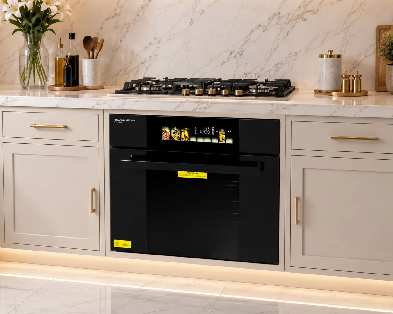 Digital Touchscreen Electric Oven with Air Fryer